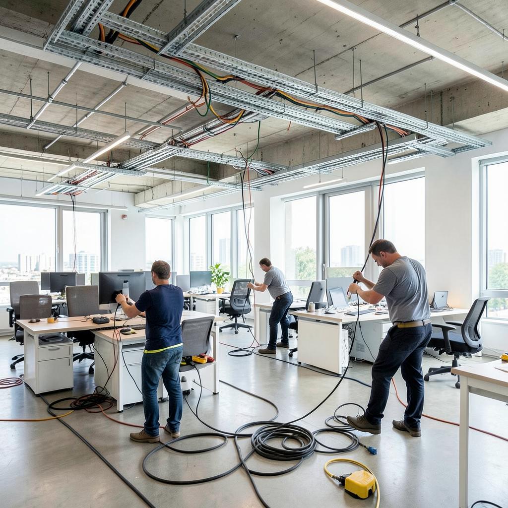 Installations tertiaires par AE QUALITECH